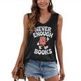 Books Or Book Reading Retro Women's V-Neck Tank Top