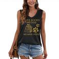 I Like Books And Dogs And Maybe 3 People Book Dog Lovers Men Women Women's V-Neck Tank Top I Like Books And Dogs And Maybe 3 People Book Dog Lovers Men Women Women's V-Neck Tank Top