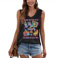 Born In The 80s Raised In The 90s Nostalgia Retro Memories Women's V-Neck Tank Top