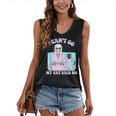 I Can't Go My Cat Said No Introvert Anxiety Cat Lover Women's V-Neck Tank Top I Can't Go My Cat Said No Introvert Anxiety Cat Lover Women's V-Neck Tank Top