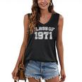 Class Of 1971 71 School Tee Shirt Graduation Class Party Women's V-Neck Tank Top