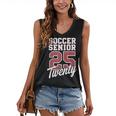 Class Of 2025 Senior 2025 Graduation 2025 Soccer Women's V-Neck Tank Top