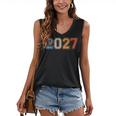 Class Of 2027 Graduate Shirts For Men Women Graduation Retro Women's V-Neck Tank Top