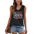 Coffee Lover Shirt Coffee And Books And Tattoos Men Women Women's V-Neck Tank Top