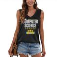 Computer Science Degree Graduation Senior Celebration Grad Women's V-Neck Tank Top