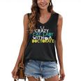 Crazy Cat Lady Doctorate Graduation T-Shirt Phd EdD Women's V-Neck Tank Top