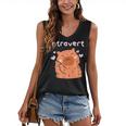 Cute Introvert Graphic Tee Women's V-Neck Tank Top Cute Introvert Graphic Tee Women's V-Neck Tank Top