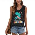 Cute Magical Ballerina Dino Unicorn Preschool Graduation Women's V-Neck Tank Top