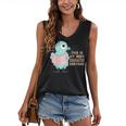 Cute Pigeon This Is My Book Character Costume For Reading Women's V-Neck Tank Top Cute Pigeon This Is My Book Character Costume For Reading Women's V-Neck Tank Top