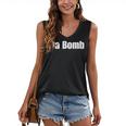 Da Bomb 90s Nostalgia Quote Women's V-Neck Tank Top Da Bomb 90s Nostalgia Quote Women's V-Neck Tank Top