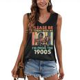 Dad Fathers Day Please Be Patient I'm From The 1900s Women's V-Neck Tank Top Dad Fathers Day Please Be Patient I'm From The 1900s Women's V-Neck Tank Top