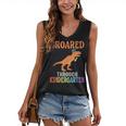 Dinosaur Graduation I Roared Through Kindergarten T-Shirt Women's V-Neck Tank Top