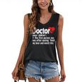 Doctor For Medical Med Student Graduation Women's V-Neck Tank Top