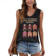I Dont Like Morning People Introvert Coffee Lover Antisocial Women's V-Neck Tank Top
