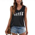 Evolution Of Dab Dabbing Dabbin' Graduation School T-Shirt Women's V-Neck Tank Top