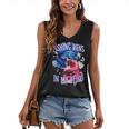 Fishing Runs In My Blood Introvert Hobby Antisocial Women's V-Neck Tank Top Fishing Runs In My Blood Introvert Hobby Antisocial Women's V-Neck Tank Top