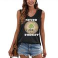 Never Forget Women Men Never Forget Men Nostalgia Women's V-Neck Tank Top
