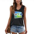 Frutiger Aero Fish Women's V-Neck Tank Top Frutiger Aero Fish Women's V-Neck Tank Top