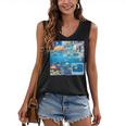 Frutiger Aero Retro Vibes Y2K Retro Grunge Women's V-Neck Tank Top