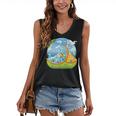 Frutiger Aero Y2K Fashion Trends Statement Piece Tech Orange Women's V-Neck Tank Top Frutiger Aero Y2K Fashion Trends Statement Piece Tech Orange Women's V-Neck Tank Top
