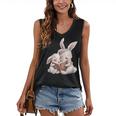Funny Book Reading Quote For Women And Girls Rabbits Women's V-Neck Tank Top Funny Book Reading Quote For Women And Girls Rabbits Women's V-Neck Tank Top