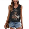 Future HBCU Grad Graduate Afro Boy College Graduation Women's V-Neck Tank Top