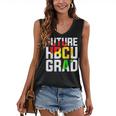 Future HBCU Graduate Afro Girls College Graduation Women's V-Neck Tank Top