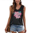 Girls Just Wanna Have Fun Retro 80s Nostalgia Night Out Women's V-Neck Tank Top