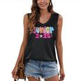 Graduation Class Of 2026 Senior Pink Coquette Bow 2026 Grade Women's V-Neck Tank Top