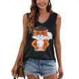 Graduation Fox School Bachelor Master Doctor Study Women's V-Neck Tank Top