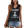 Graduation Not Saying I'm A Genius But I Did Graduate Women's V-Neck Tank Top