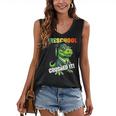 Graduation Preschool DinosaurRex Crushed It Boys Grad Women's V-Neck Tank Top