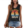 Graduation Six Seven Bruh Dabbing 67 Meme 6 7 Boys Kids Women's V-Neck Tank Top