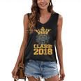 High School King Graduation Shirt Class Of 2018 Seniors Women's V-Neck Tank Top