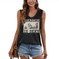 Hot Pin Up Girl Comic Book Vintage Reading Is Sexy Women's V-Neck Tank Top