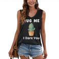 Hug Me I Dare You Introvert Cactus Tee Women's V-Neck Tank Top Hug Me I Dare You Introvert Cactus Tee Women's V-Neck Tank Top