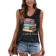 I'm With The Banned Read Banned Books Bookworm Men Women Women's V-Neck Tank Top