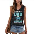 I'm A Dad And An Author Book Writer Father Women's V-Neck Tank Top