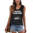 Industrial Degree Loading Student Graduation Women's V-Neck Tank Top