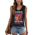Introvert Singers Singing Sad Song Classical Music Lovers Women's V-Neck Tank Top Introvert Singers Singing Sad Song Classical Music Lovers Women's V-Neck Tank Top