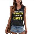 Introvert Tips On How To Talk To Me Please Don't Antisocial Women's V-Neck Tank Top Introvert Tips On How To Talk To Me Please Don't Antisocial Women's V-Neck Tank Top