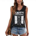 Irony Sarcasm Introvert Dry Humor Comic Cartoon Geek Nerd Women's V-Neck Tank Top Irony Sarcasm Introvert Dry Humor Comic Cartoon Geek Nerd Women's V-Neck Tank Top