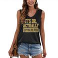 Its Dr Actually PhD Doctorate Graduation Women MD Women's V-Neck Tank Top