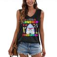 I Just Crushed Preschool Pre-K Preschoolers Graduation Women's V-Neck Tank Top