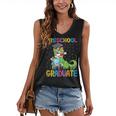 Kids Preschool Graduate T-Rex Dinosaur Preschool Graduation Women's V-Neck Tank Top