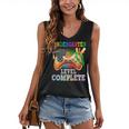 Kindergarten Level Complete Last Day Of School Graduation Women's V-Neck Tank Top
