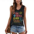 I Love You All Class Dismissed Teacher School Graduation Men Women Girls Kids Women's V-Neck Tank Top
