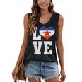 Love Yugoslavia Proud Yugoslav Nostalgia Women's V-Neck Tank Top Love Yugoslavia Proud Yugoslav Nostalgia Women's V-Neck Tank Top