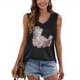 Marie Antoinette Reading A Book Women's V-Neck Tank Top Marie Antoinette Reading A Book Women's V-Neck Tank Top