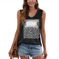 Matching Group Halloween Teacher Composition Book Notebook Women's V-Neck Tank Top